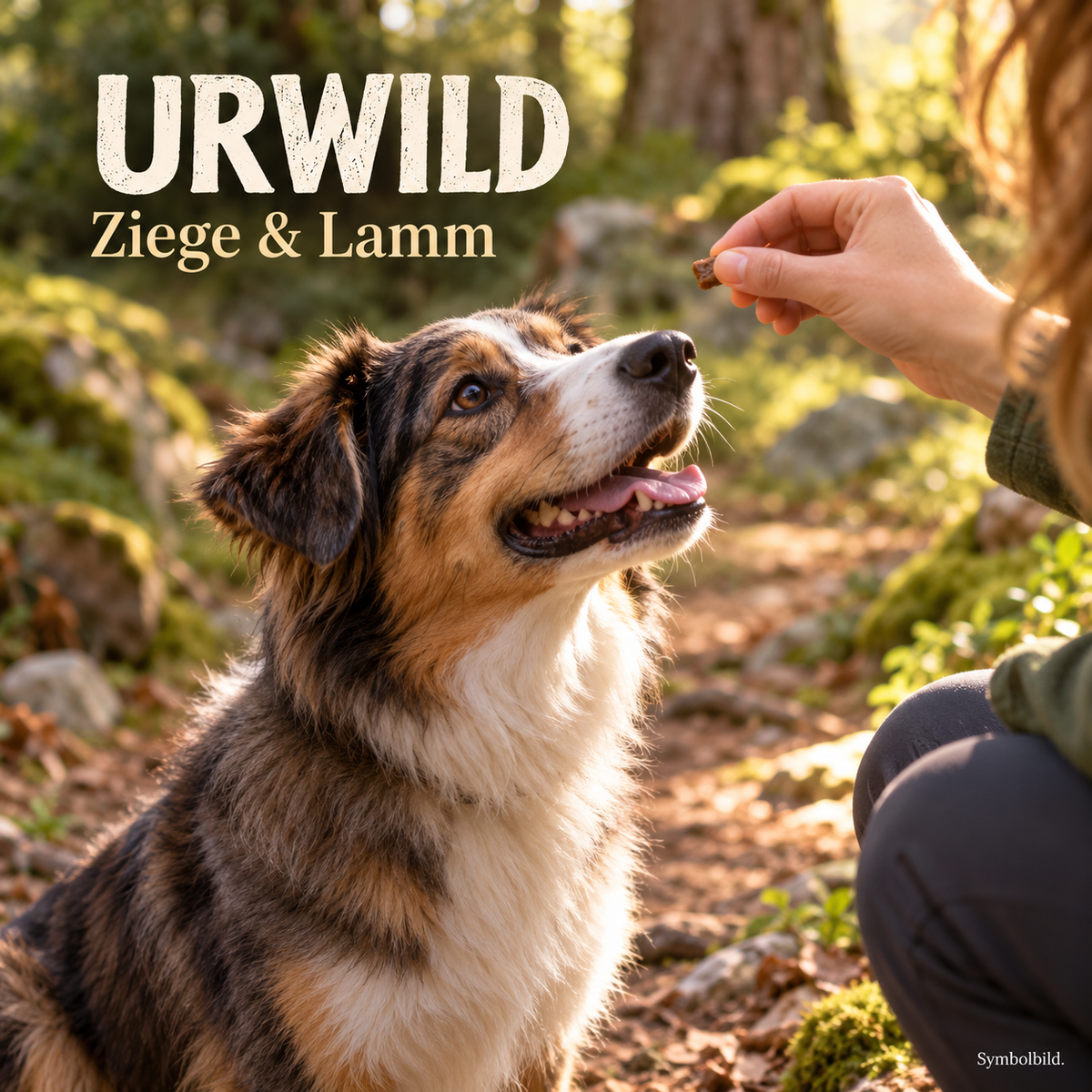 URWILD Snack – Ziege & Lamm 150 g | Hundeleckerli