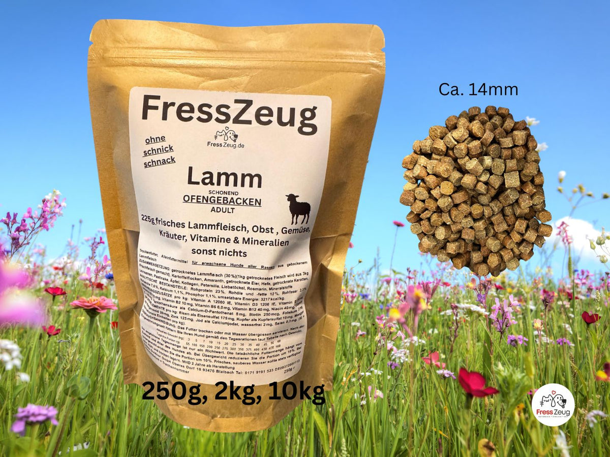 FressZeug Lamm ofengebacken – Herstellerverpackung für erwachsene Hunde