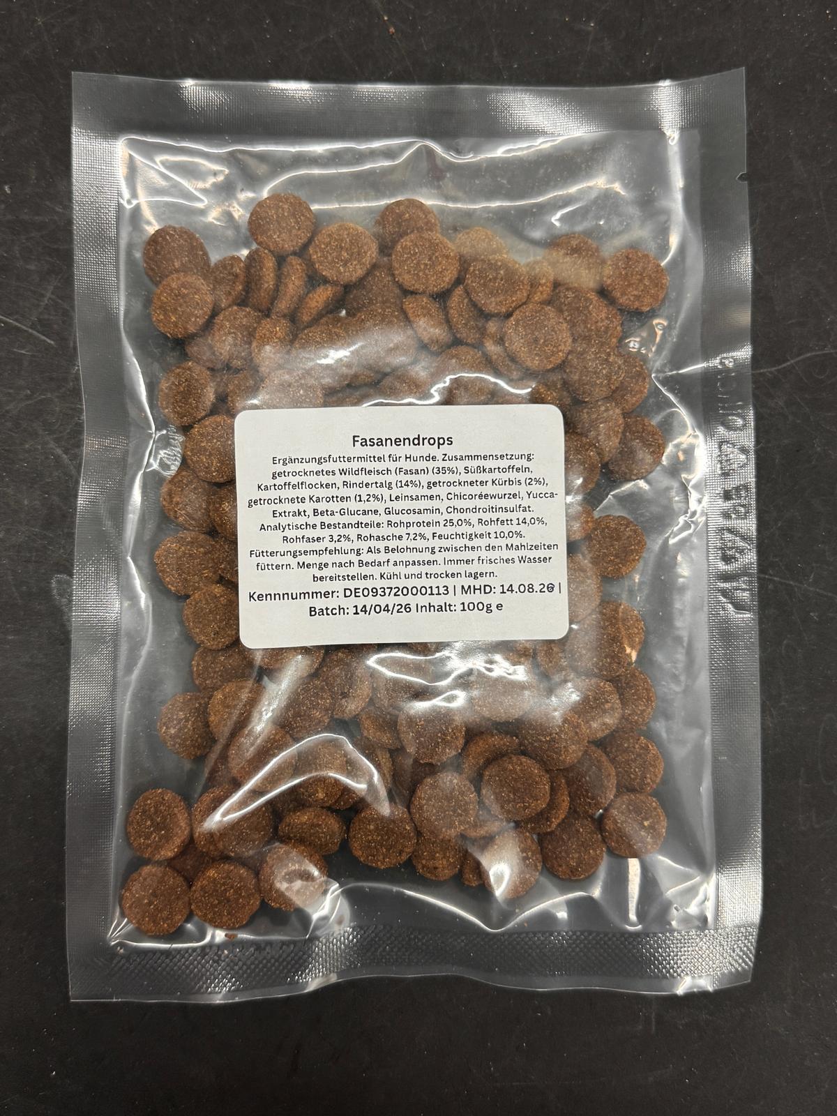FressZeug Fasanendrops 100 g – weitere Produktansicht