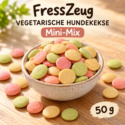 Vegetarische Hundekekse Mini-Mix 50 g
