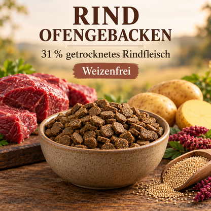 FressZeug Rind ofengebacken – Herstellerinformation zum Hundefutter